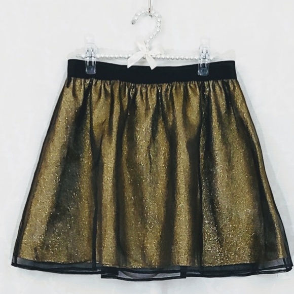 ASOS Dresses & Skirts - ASOS | Metallic Overlay Mini Skirt | 10